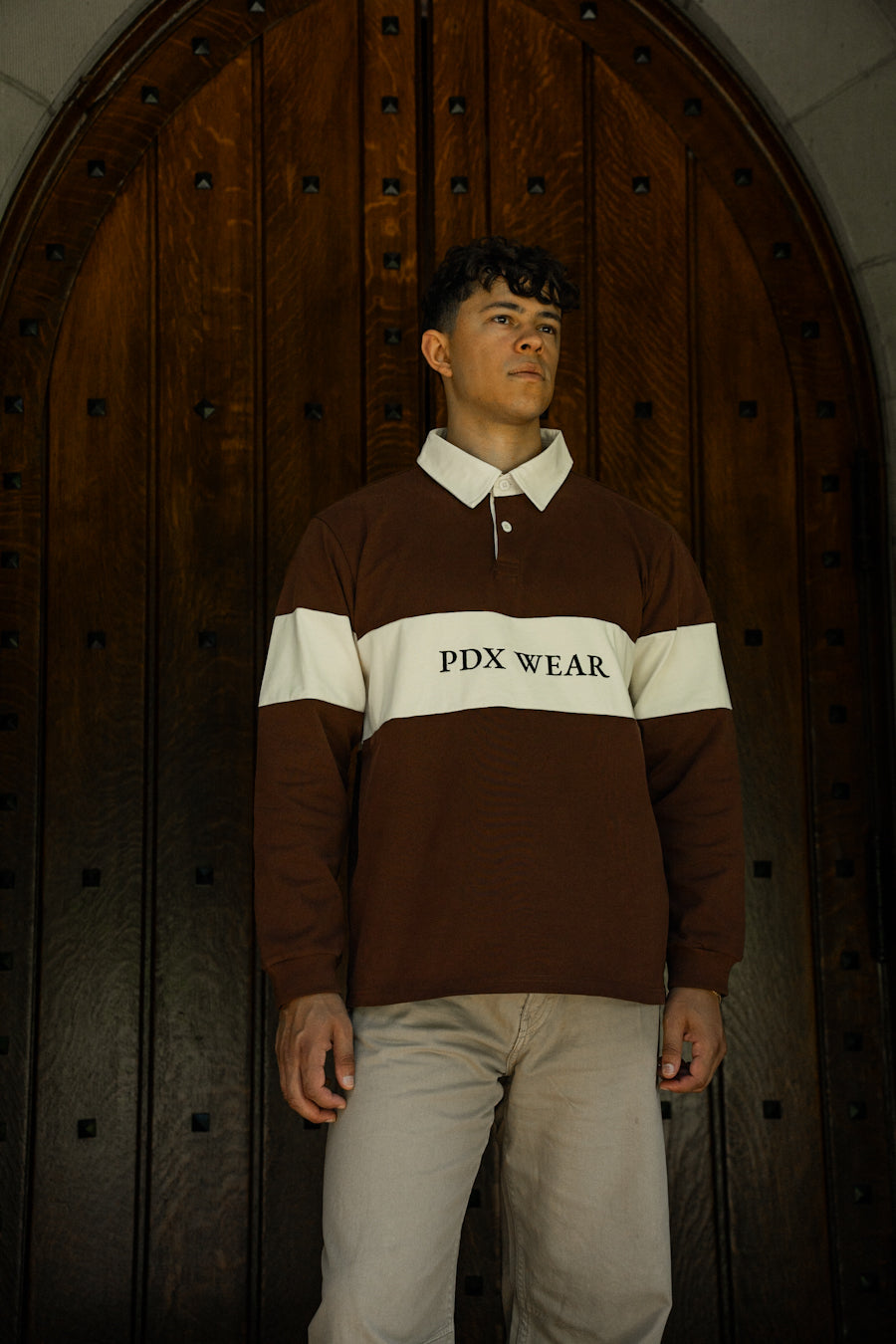 Paneled Rugby Shirt
